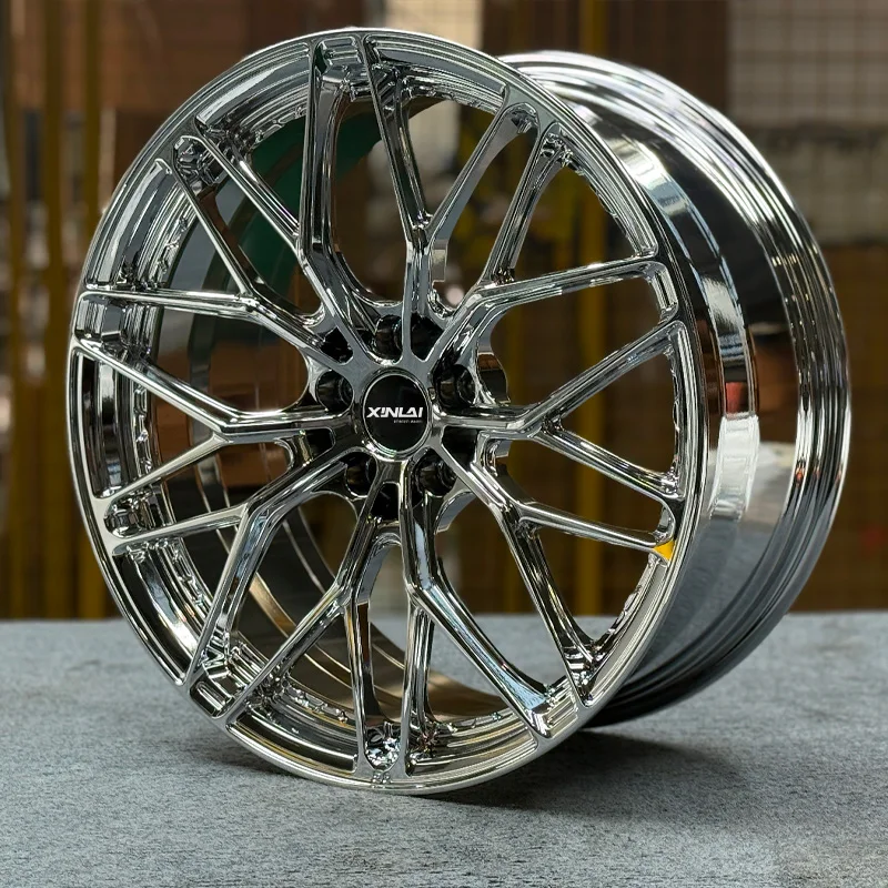 XL Monoblock Chrome Deep Dish Concave Custom Forged Wheel 5x114.3 5x120 5x112 Car Alloy Wheels 18 19 20 21 22 23 Inch Rim - Image 4