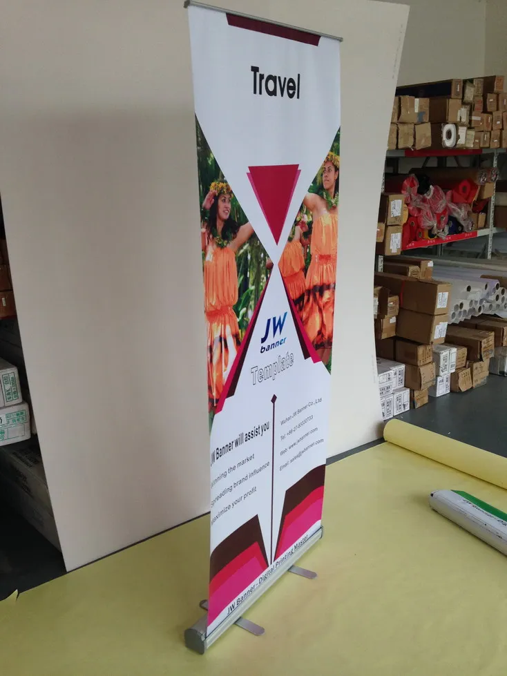 Standard Retractable Roll up Banner Stand Pull up Display Stand Banner