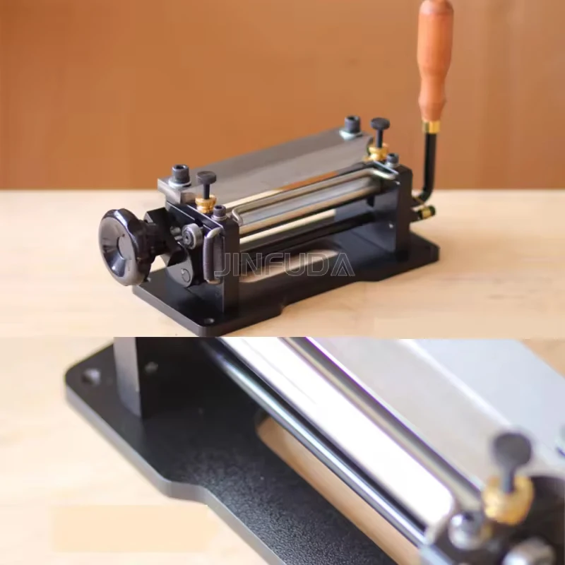 DNYSYSJ Máquina De Afeitar De Cuero, Herramienta Manual De Adelgazamiento De Cuero