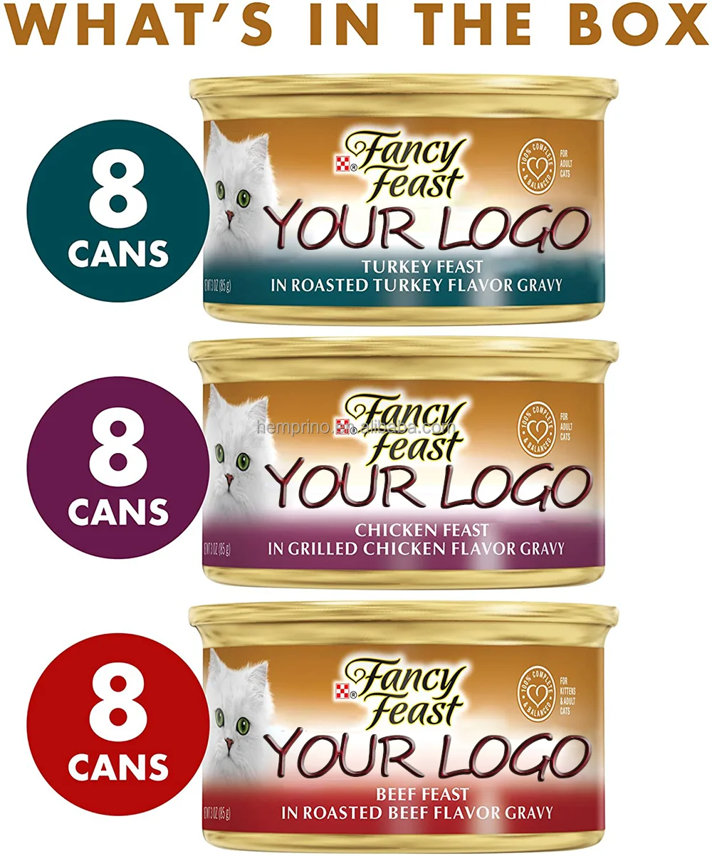 Fancy Feast Gravy Lovers Poultry & Beef Feast Collection Wet Cat Supplement lVariety Packs