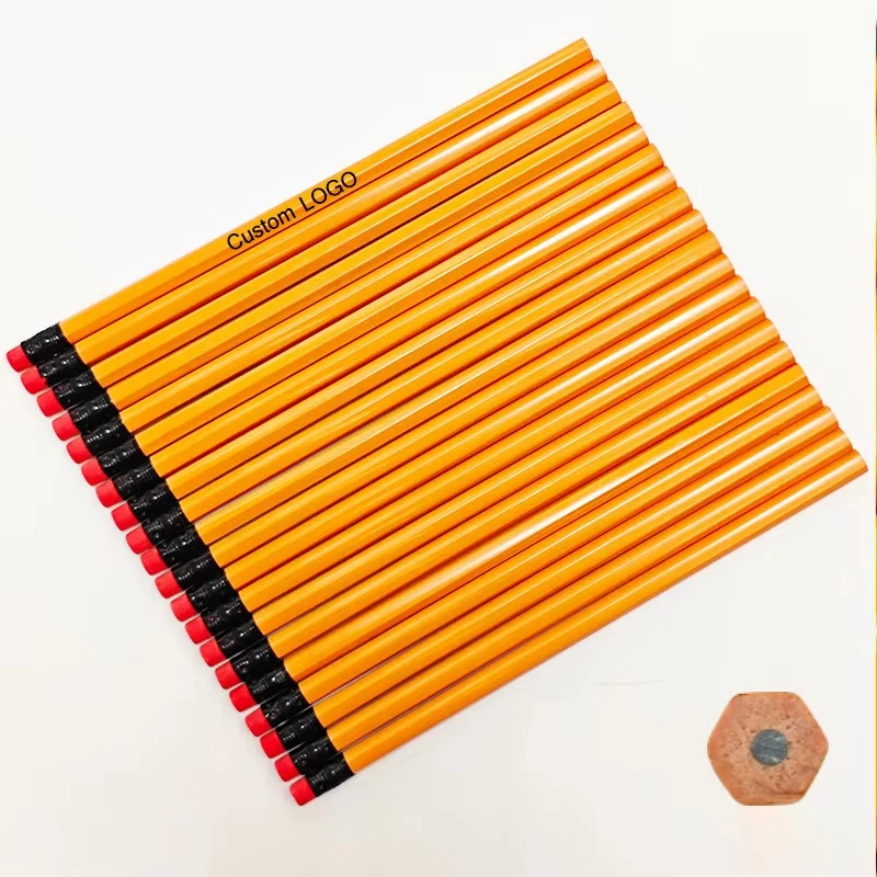 Oem utiles escolares customized pencils personalizzate school supplies stationery set pencil factory