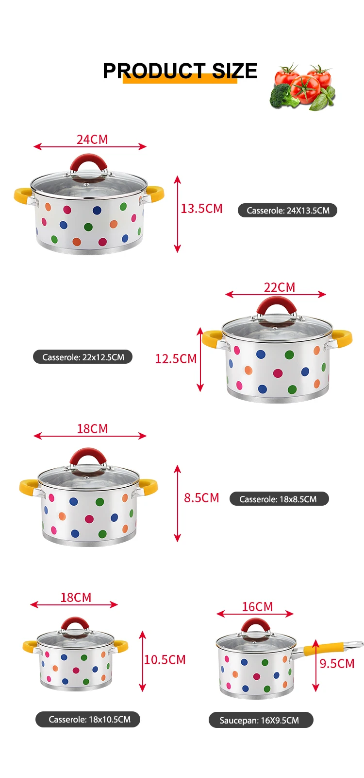 Panelas De Inox Glass Cooking Pots And Pans Soup Induction Stainless