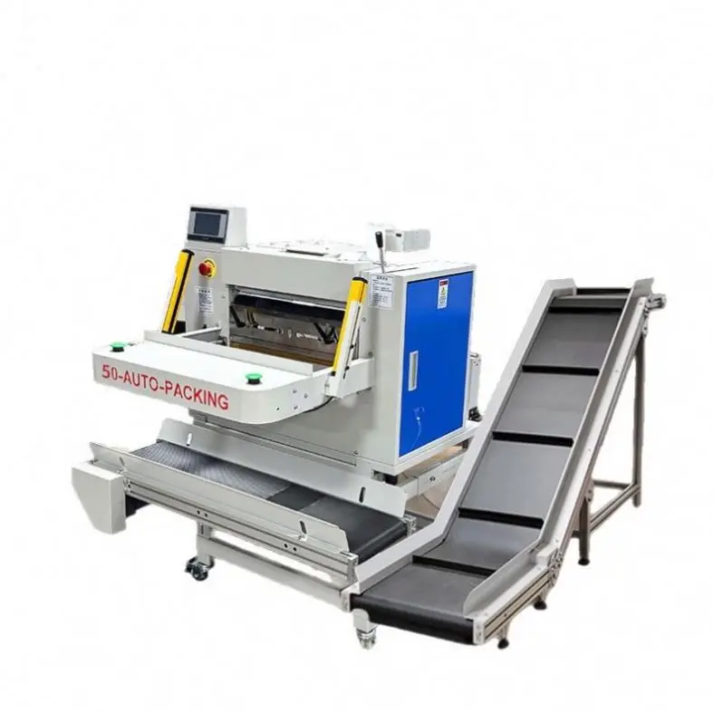 TEBAK Automatic Carton Packaging System Intelligent Courier Express Bag Package Bagging Machine Smart Parcel Packing Machine