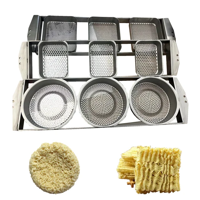OEM ODM China Direct Sale High Open Area SUS304 Instant Noodle Fryer Retainer for Instant Noodle Machine Production Line