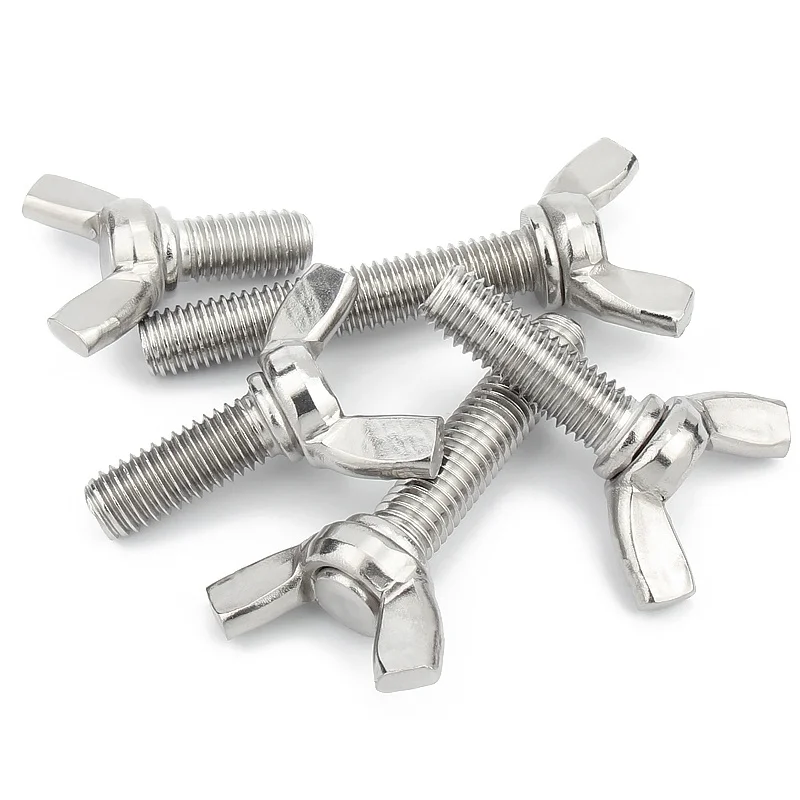 Stainless Steel Butterfly Bolt Wing Set Thumbscrew