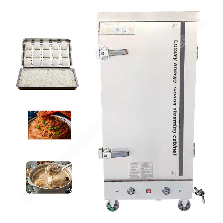 Industry Machine for element Metal Temperature Control Korean Food Steamer