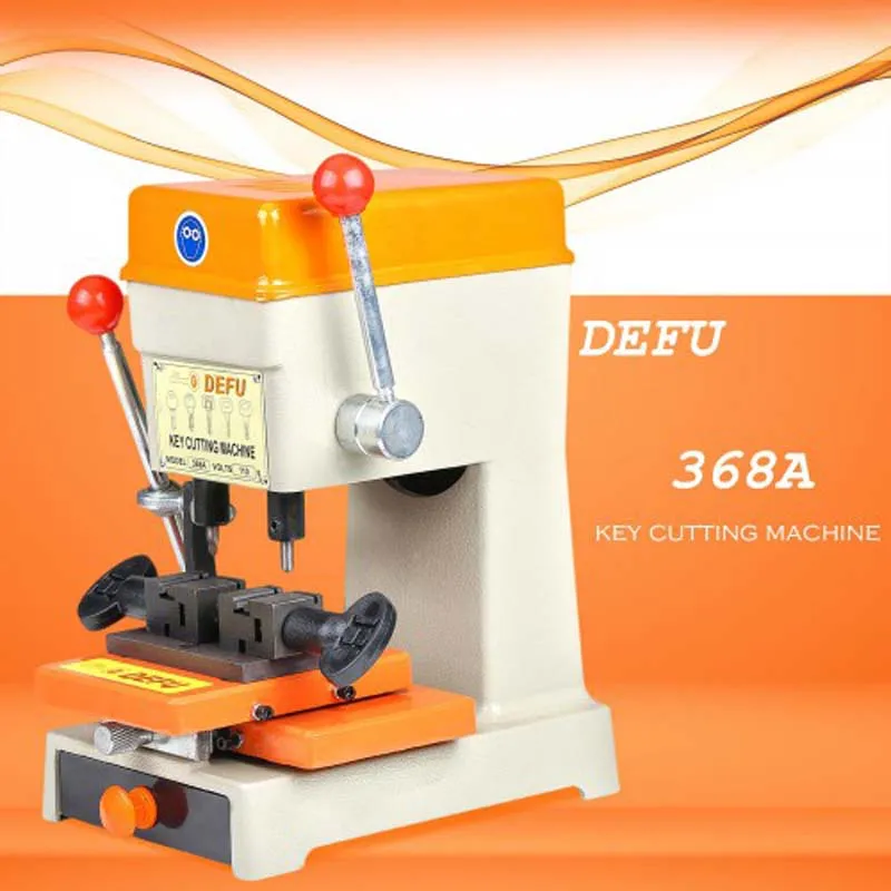 Defu 368A Key Cutting Duplicated Machine 200W 110V 220V Locksmith Tools Key Copid  Machine