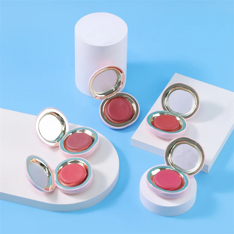 TY 2406 Private Label Custom Logo Vegan Blusher Cruelty Free Makeup Cute Rare Beauty Cream Blush Palette