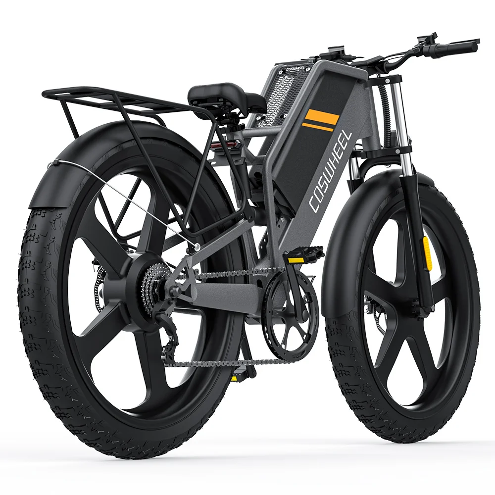 COSWHEEL T26 Folding Electric Bike 48V 15Ah 750W-1500W, 26