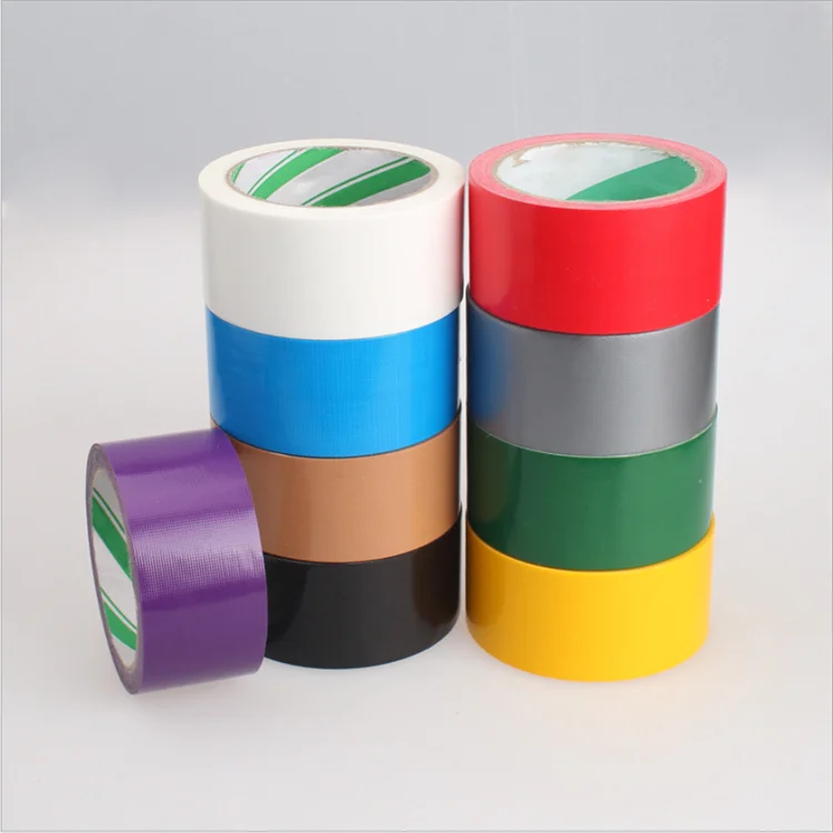 High Adhesive Widely Use New Patterns Adhesive Single Sided Leak Proof Colored Cloth Duct Tape
