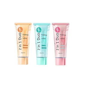 2-in-1 Duo Natural Organic Body Lotion White Crystal Milk Whitening Continuous Hydration Skin Retention Retention Maintains Skin