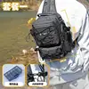 Samurai black - single shoulder backpack "package one" naked bag