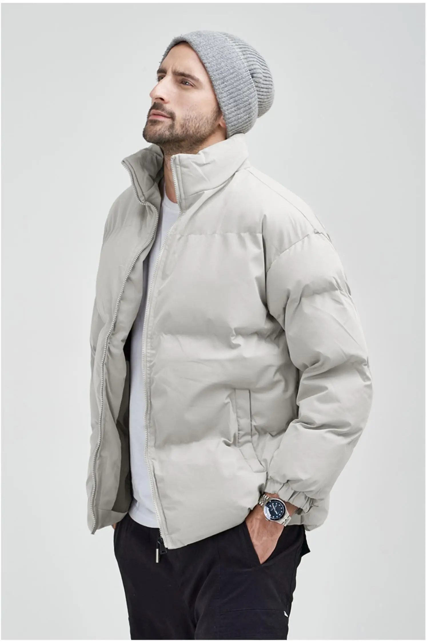 Winter Puffer Jacket With Your Best Choice mens_voghion.com