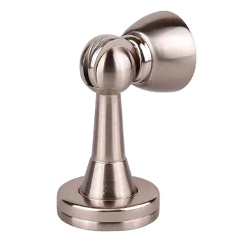 Professional Anti-Collision Buffer Door Stopper Thickened Stainless Steel Wall Protector Strong Magnetic Bedroom Door Hardware