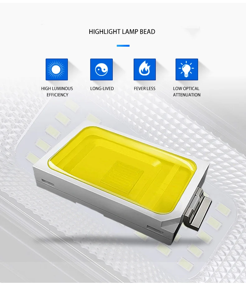 LED Light Source All-In-One Solar Lamp with 25.6V 32Ah Battery Capacity