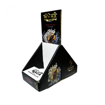 ODM/OEM Corrugated Cardboard Gift Cards Counter Top Display Stand
