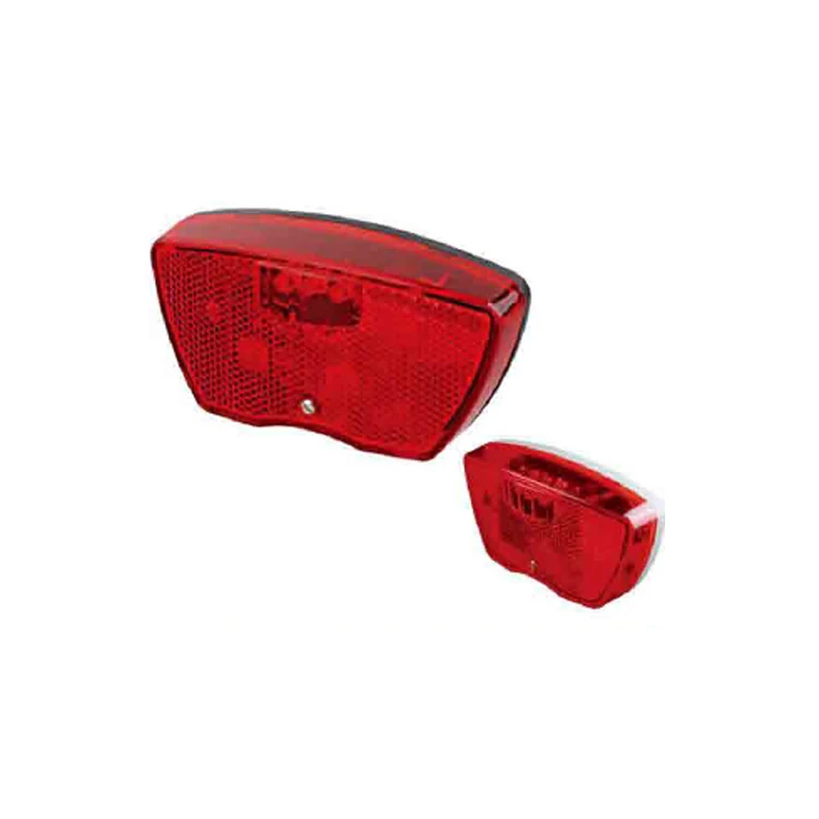LED Bike Dynamo Light Set Tail Lights for Bicycle 3 Super Bright Red Frame Rear Light Alu Bicycle Accessories