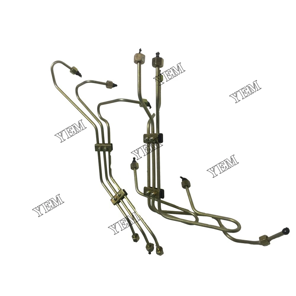 Fuel Pipe Fit for Doosan D2366 Original Excavator Part