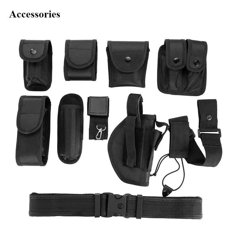 High Quality Durable Tactics Belt Fashionable Premium Training Equipment Belt Outdoor Hunting Multi Functional Tactical Set