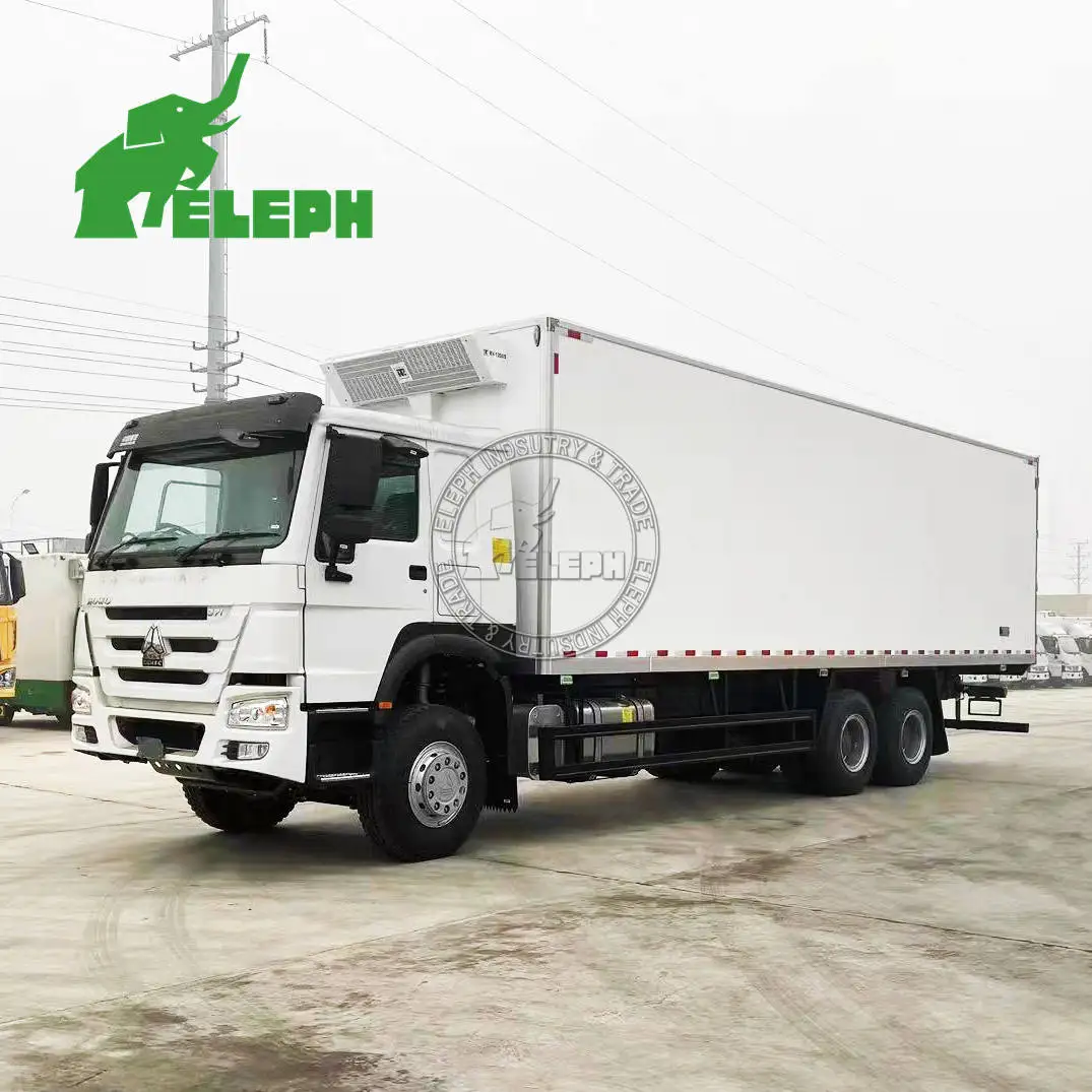 Reefer Refrigerated Box Electric Gas Absorption Farm Refrigerator Semi Trailer for Sale