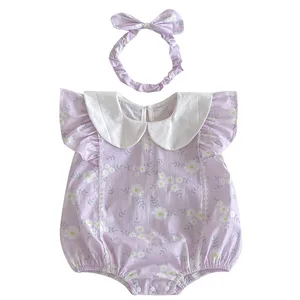 Baby Girl Muslin Dress 0-3 Months Breathable Soft Fabric for Newborn Photoshoot or Daily Comfort