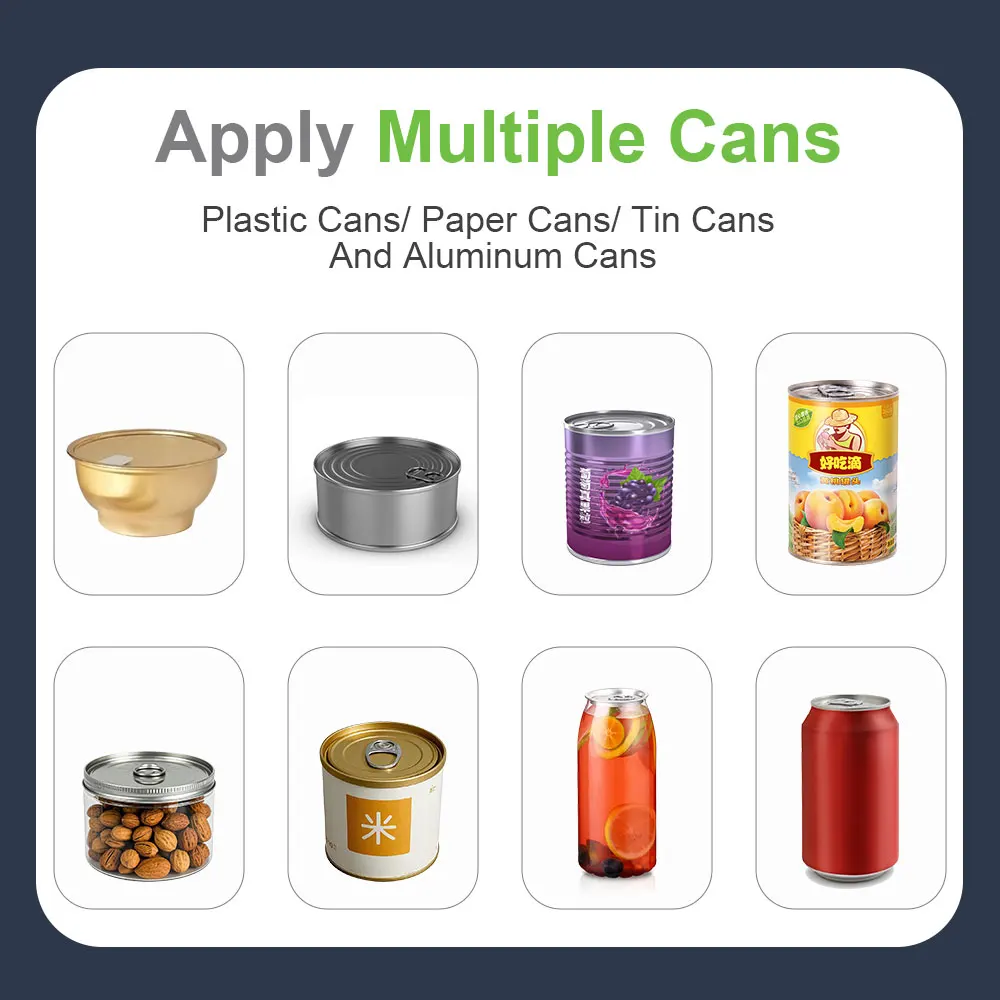 Semi Automatic Tin Can Seamer/tin Canning Machine for Sardines