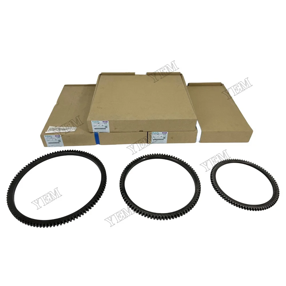 High Suppliers D905 D950 DH1100 E75 Flywheel Gear Ring for Kubota Repair Kit