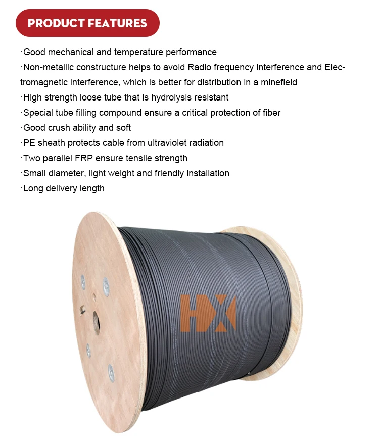 Hanxin 22 Years Fiber Optic Cable Odm Factory Price Multi Loose Tube ...