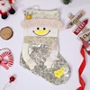 Beige Christmas snowman