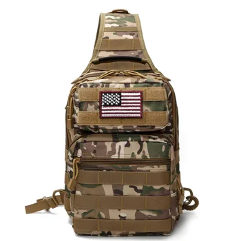 Wholesale 900D Tactical Molle Camo Cp Sling Bag For Men'S High Quality Tactical Sling Bag