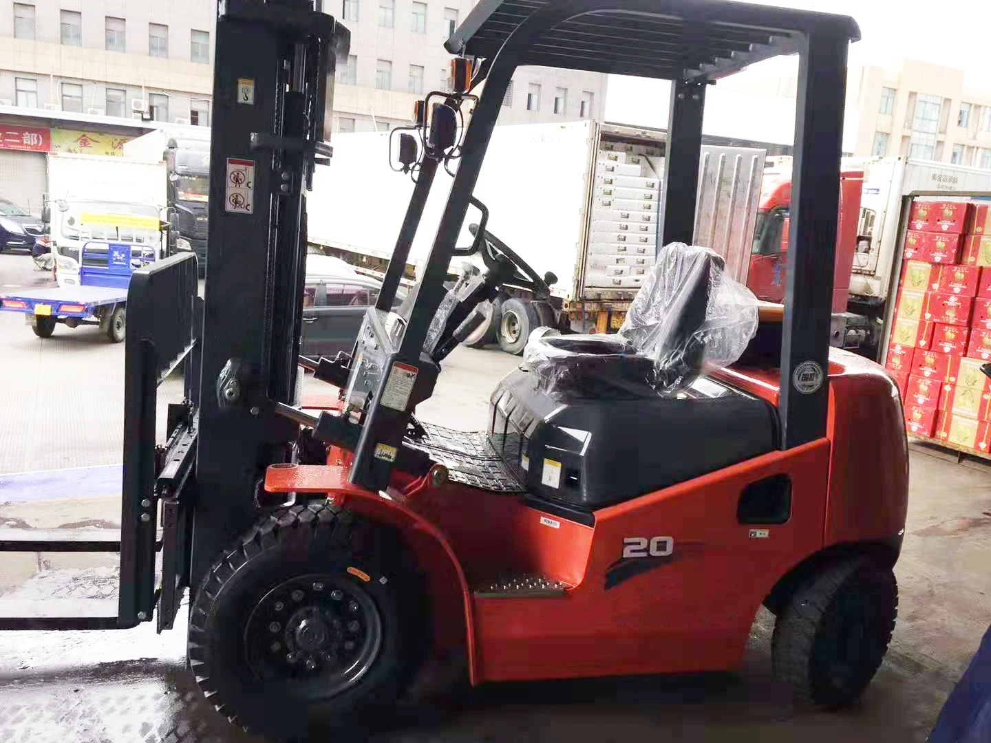Heli Forklifts Cpcd20 2 Ton Diesel Forklift Truck Automatic