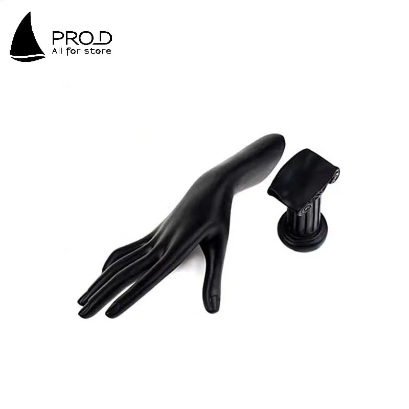 Plastic Resin Elegant and Slender Hand Mannequin Jewelry Bracelet Display Column Style
