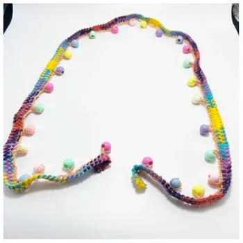 Children's clothing trim lace hand-woven bead trim accept custom wholesale