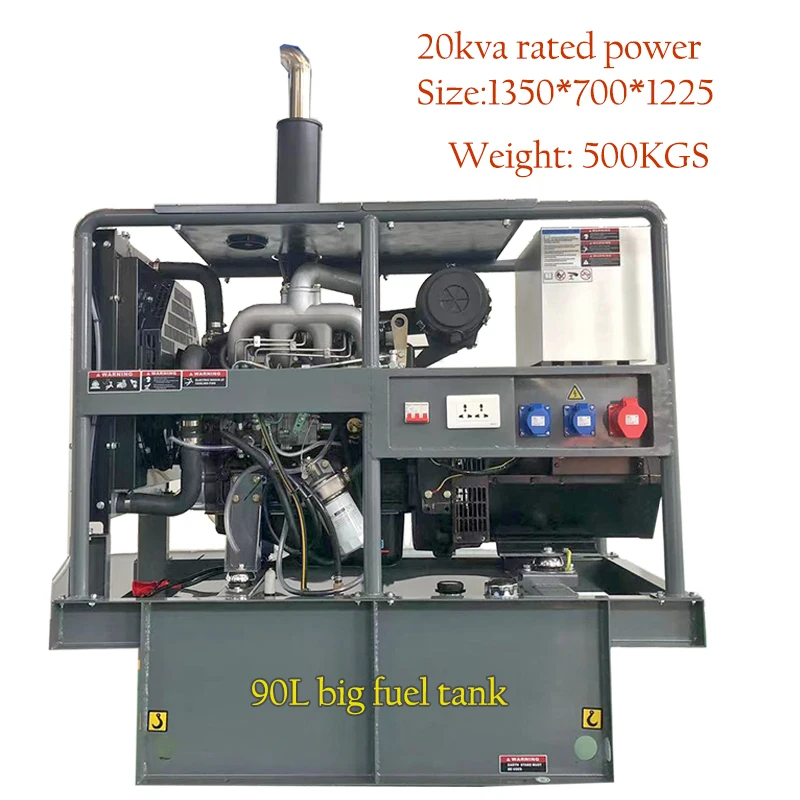 20kva 30kva Compact diesel Generator Popular for Drone Battery Charger With Big Fuel tank