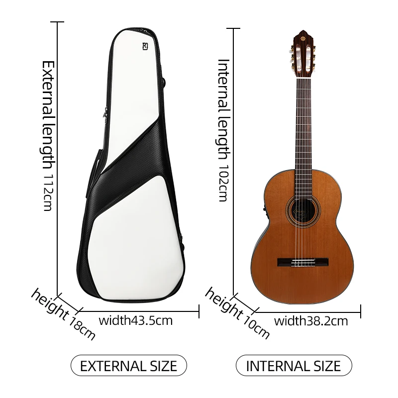 Muses-C Real mission Custom guitar case bag Thickened Classical electric  Guitar Bag guitar player bag Music Playing manufacture