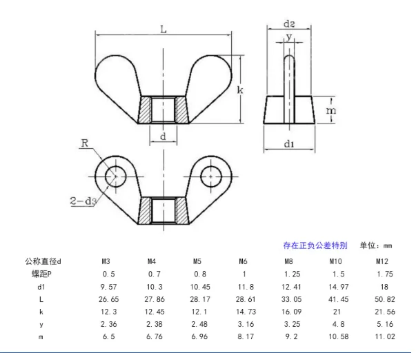 product finest price m4 m5 m6 brass bronze copper alloy steel yellow zinc plating edged wing square wing round butterfly wing nut din315-57