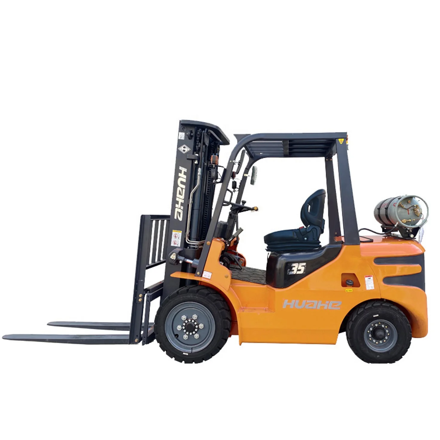 China Huahe CE Certificated and Factory Direct Sale of  3.5-ton lpg Forklifts
