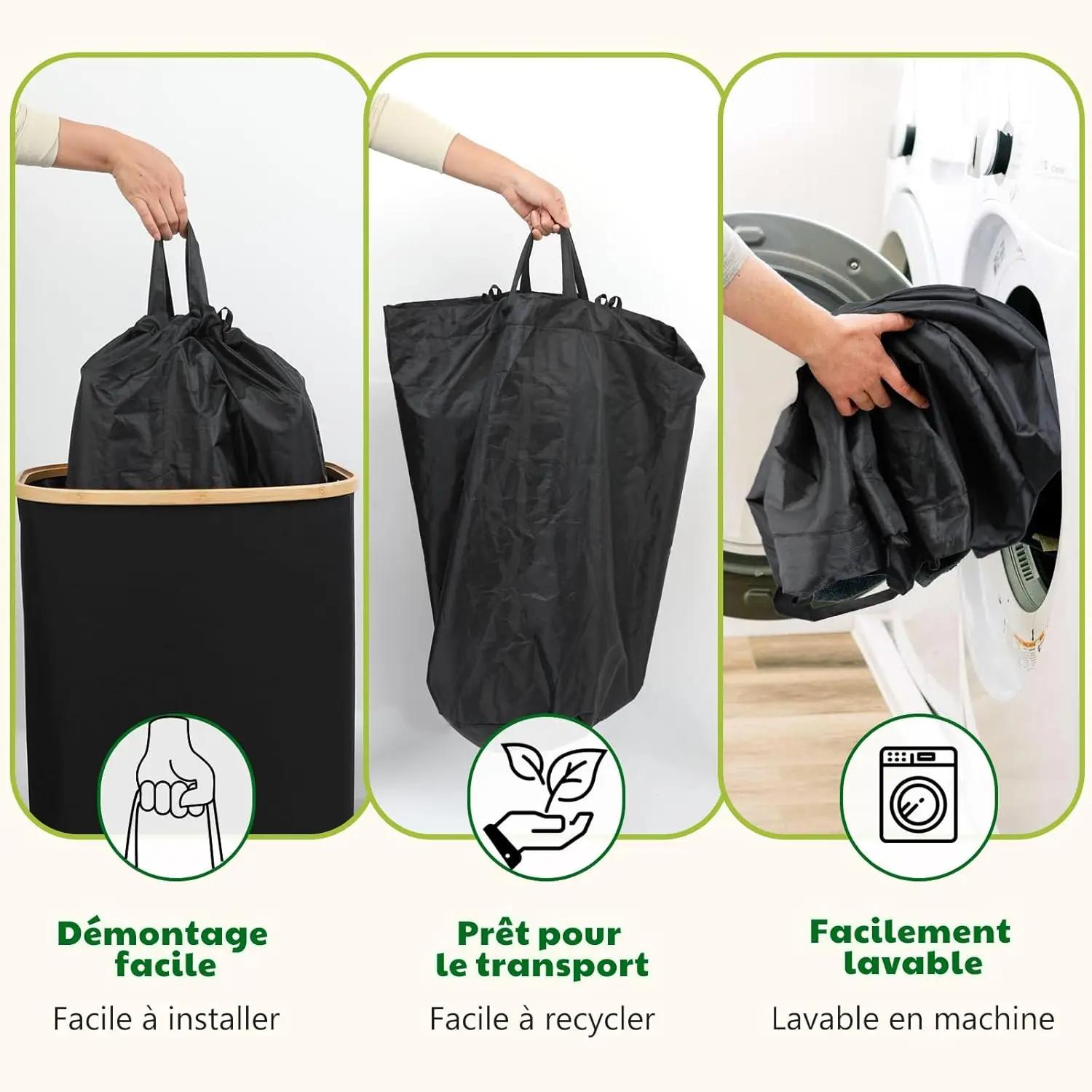 Recycling Bin with Lid 110L Recycling Bottle Storage Bottle Collector Container Compactor Bin for Kitchen Plastic Glass Paper