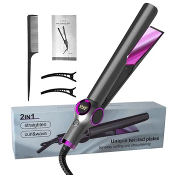 Hot digital display curly hair straightener big curly hair weapon automatic curling iron