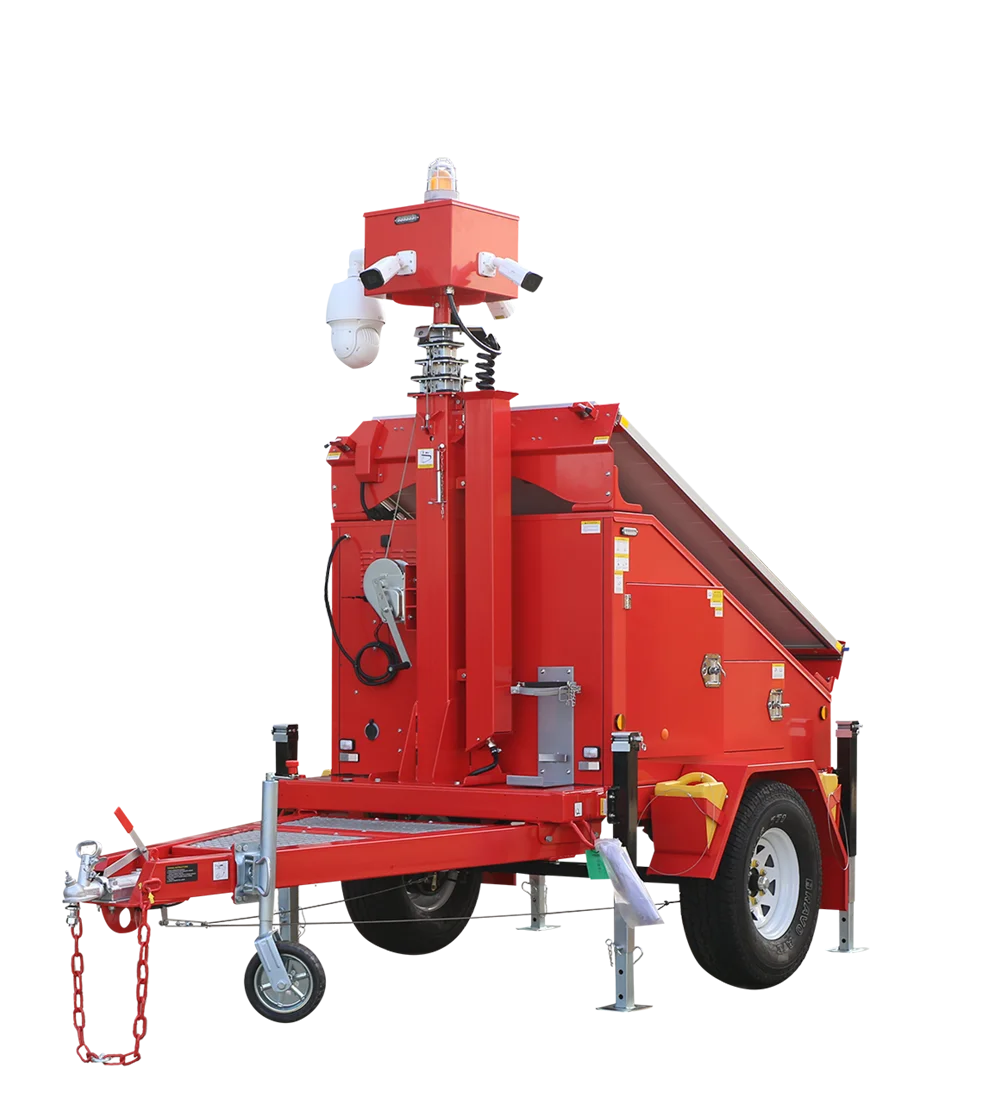 2024 Chinese Factory Mobile Solar Trailer Generator Portable Power Stations