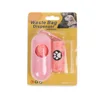 Capsule rose plus 2 rouleaux de poudre chat/coquille à bulles