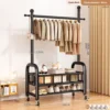 Bangbang clothes hanger-32-tube single bar-80 cm-black