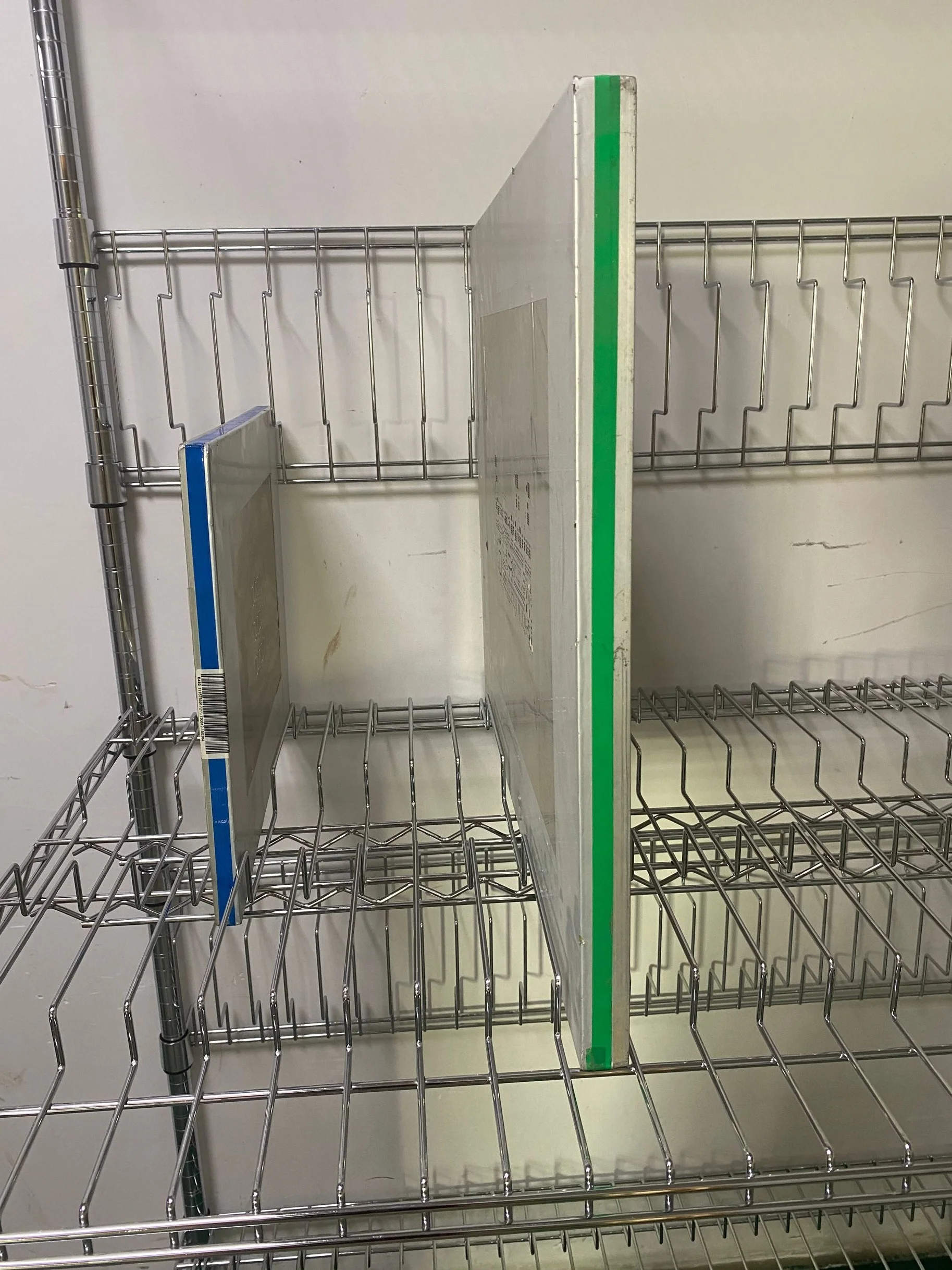 Vectorguard Stencil Rack SMT Stencil Storage Rack Unit - Multi-Level Trolley Rack on Wheels for ...