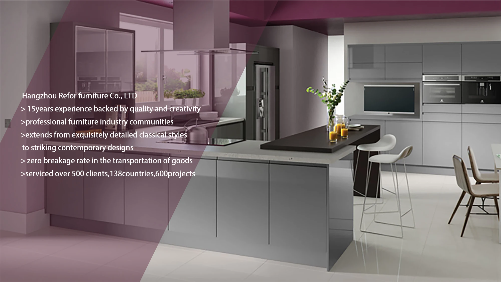 Complete Kitchen Set Of Acrylic Designs Kitchen With