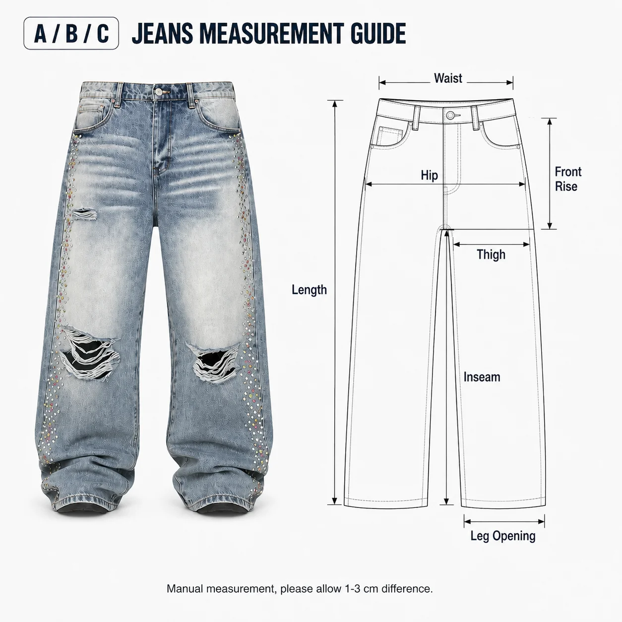 Size measurements