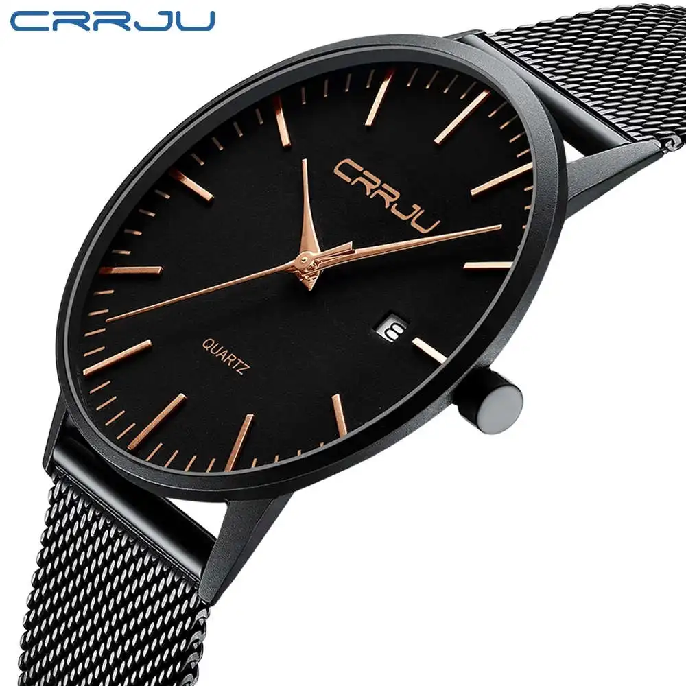 Crrju 2172 Promotional Slim Quartz Watch Minimal Watches Men Wrist Luxury Brand Hombre Buy Watches Men Wrist Luxury Brand Hombre Watch Promotional Slim Men Watch Product on Alibaba