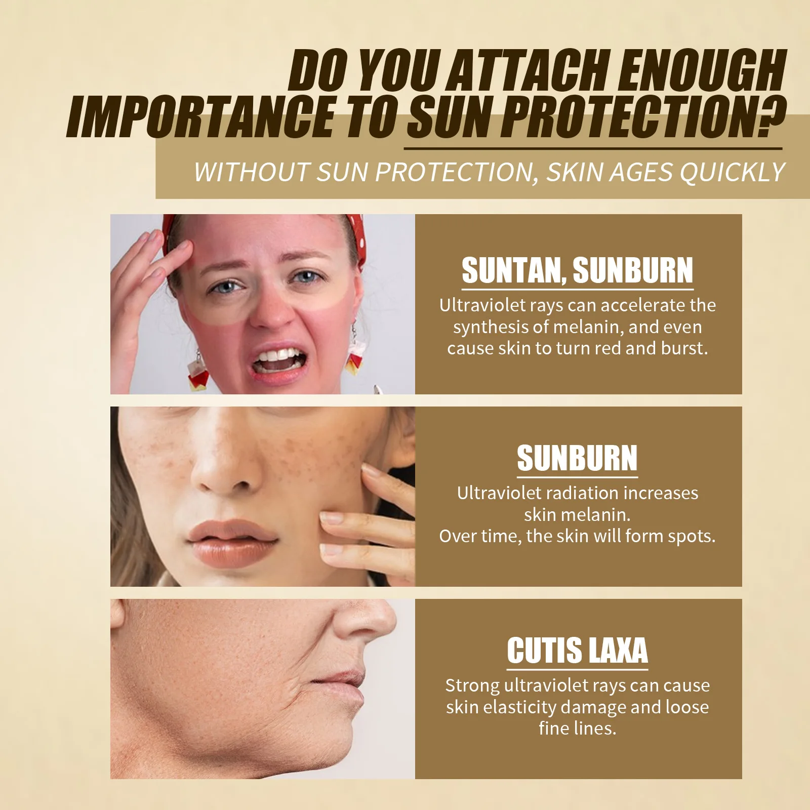 OUHOE Moisturizing Refreshing Rice Probiotic Sunscreen SPF 50 Sunscreen