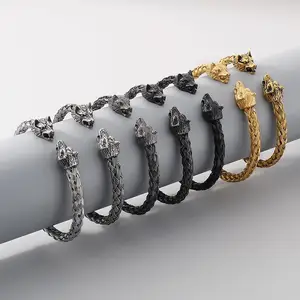 Cuff Bracelets Designer Solid Cristamas Skull Handicraft Engagement Gothic Eco-friendly Celebration Smart Cuff Bracelets