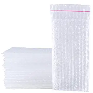 Custom Thick Bubble Mailer Bags Express Ziplock Courier Plastic Packaging with Shockproof Wall Protective Pocket Mailer Bag
