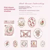 C Pink Dream Embroidered Shadows